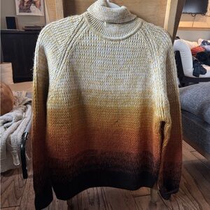 Gradient Knit Sweater. 100% wool. Size Medium (women’s)